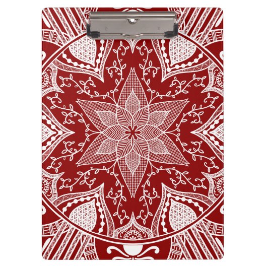 Porte-bloc Raspberry Mandala (Devant)