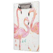 Porte-bloc Rassemblement tropical de | des Flamants roses (Gauche)