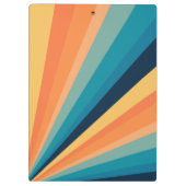 Porte-bloc Rayons solaires rétro (Dos)