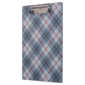 Porte-bloc Rayure Bleu-Rouge de plaid polarisé (Gauche)
