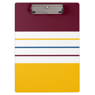 Porte-bloc Rayures Automnales Colorées