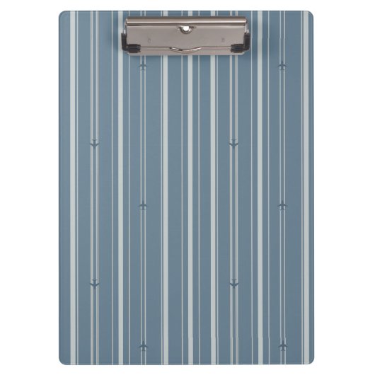 Porte-bloc Rayures de flux jet en bleu colonial (Devant)