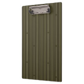 Porte-bloc Rayures de flux jet en vert olive (Gauche)