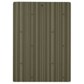 Porte-bloc Rayures de flux jet en vert olive (Dos)
