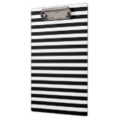 Porte-bloc Rayures minces - blanc et noir (Gauche)