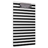 Porte-bloc Rayures minces - blanc et noir (Swatch)