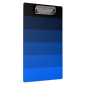Porte-bloc Rayures Ombrées Bleu Noir (Swatch)