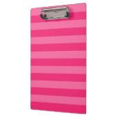 Porte-bloc Rayures rose pâle et rose chaud (Gauche)