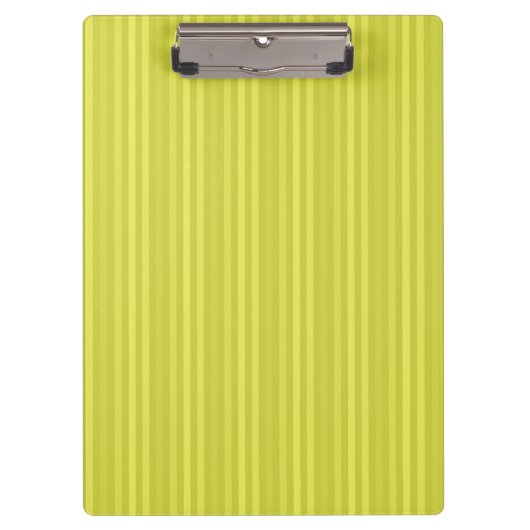 Porte-bloc Rayures Verticales Chartreuse Jaune Vert (Devant)