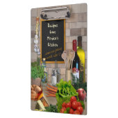 Porte-bloc Recettes Porte - bloc avec votre nom (Gauche)