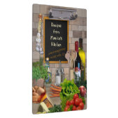 Porte-bloc Recettes Porte - bloc avec votre nom (Swatch)