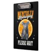 Porte-bloc Recharge mental de koala introverti design (Gauche)