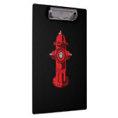 Porte-bloc Red Graphic Fire Hydrant Pompier Cadeaux de travai (Swatch)