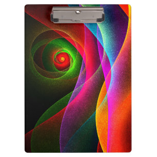 Porte-bloc Red Green Orange Modern Abstrait Art Motif #22
