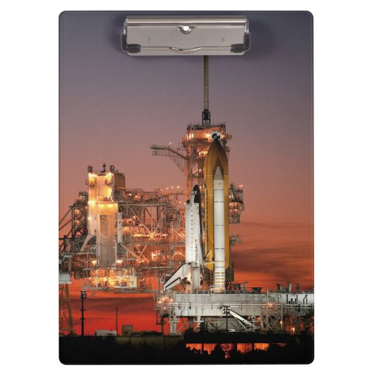 Porte-bloc Red Sky for Space Shuttle Atlantis Launch (Devant)
