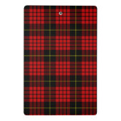 Porte-bloc Red Tartan Mini Porte - bloc (Dos)