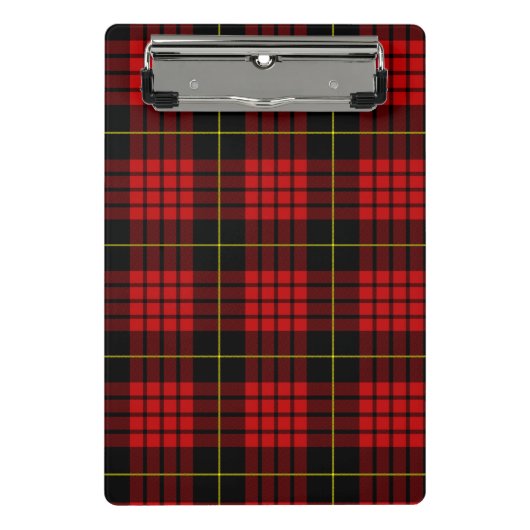 Porte-bloc Red Tartan Mini Porte - bloc (Devant)