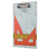 Porte-bloc Rédaction de triangles, échelle, papier graphique (Gauche)