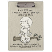 Porte-bloc Réessayer (Devant)