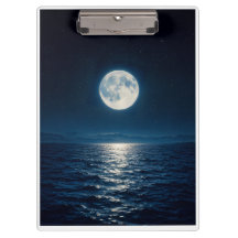 Reflet d'eau de pleine lune Lumière de lune abstra