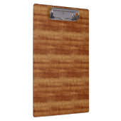 Porte-bloc Regard du bois de grain d'acacia bouclé de Koa (Swatch)