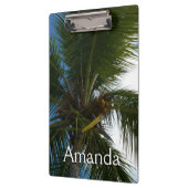 Porte-bloc Regard sur le palmier à coco Nature tropicale (Gauche)