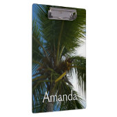 Porte-bloc Regard sur le palmier à coco Nature tropicale (Swatch)