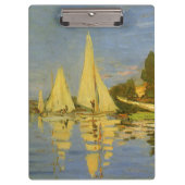 Porte-bloc Régate à Argenteuil par Claude Monet (Devant)