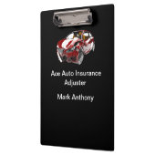 Porte-bloc Régleur de réclamations d'assurance automobile (Gauche)