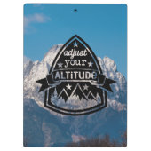 Porte-bloc Réglez votre altitude (Dos)