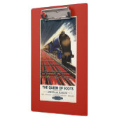 Porte-bloc Reine de train écossais de pullman (Gauche)