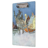 Porte-bloc Reine des neiges Russe Princesse Reindeer (Gauche)