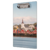 Porte-bloc Reine Lofoten Norvège (Gauche)