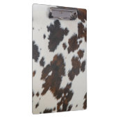 Porte-bloc Reine Vache Fourrure Noire (Swatch)