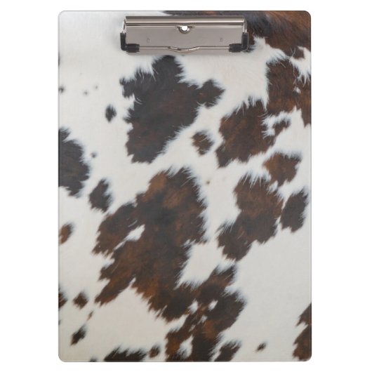 Porte-bloc Reine Vache Fourrure Noire (Devant)