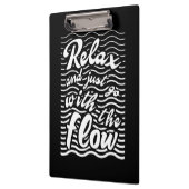 Porte-bloc Relax et aller avec le flux, version vagues (Gauche)