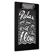 Porte-bloc Relax et aller avec le flux, version vagues (Swatch)