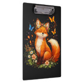 Porte-bloc Renard Mignon Avec Fleurs (Swatch)