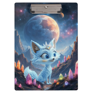 Porte-bloc Renard Murmure d'Étoile – Gardien de la Lumière de