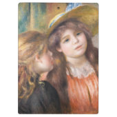 Porte-bloc Renoir - Portrait de deux petites filles (Dos)