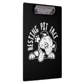 Porte-bloc Repose Pit Face Drôle Chien Pitbull Mème (Swatch)