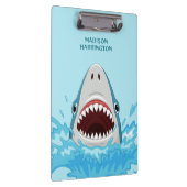 Porte-bloc Requin Cool de nom personnalisé (Swatch)