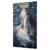 Porte-bloc Requin élevé bouche ouverte (Gauche)