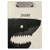 Porte-bloc Requin noir (Devant)