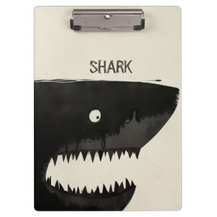 Porte-bloc Requin noir