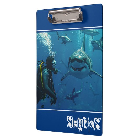 Porte-bloc Requins (Gauche)