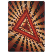 Porte-bloc Réseau d'Imaginaires 3D Conception graphique fract (Dos)