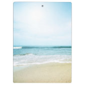 Porte-bloc Respirer juste à la plage (Dos)