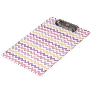 Porte-bloc Ressort Chevron et point de polka multi