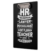 Porte-bloc Ressources humaines Fières (Gauche)